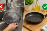 Vì sao không nên rửa chảo ngay khi vừa nấu xong?