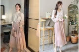Áo tay phồng trở lại mùa thu, món đồ giúp nàng mặc đẹp và tôn dáng