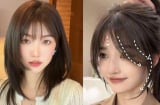 Kiểu tóc giúp che thái dương hóp, gò má cao, làm chị em trẻ ra chục tuổi