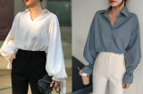 Bí quyết kéo dài đôi chân, nâng tầm phong cách công sở với sơ mi dáng lửng