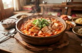 Cách nấu canh kim chi ngon chua chua cay cay