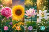 Chọn 1 bông hoa nở để xem bạn có thực sự sống được với đam mê của mình