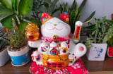 Mèo thần Tài vẫy tay nên đặt hướng ra cửa hay hướng vào trong?