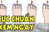 4 tướng bàn chân giàu có cả đời đi trên nhung lụa