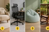 Chọn 1 chiếc ghế, đoán cách bạn xử lý áp lực: Nhìn lựa chọn là biết bạn thuộc kiểu nào?