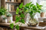 Trồng trầu bà thủy sinh: 7 sai lầm dễ khiến cây vàng lá, thối rễ, lâu ra lá mới