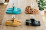 Chọn 1 đôi dép bạn thích nhất sẽ nói lên độ may mắn trong thời gian tới