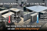 Cục nóng điều hòa đặt ngoài trời có cần che mưa nắng không?