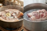 Tại sao luộc thịt ba chỉ nên chọn nước sôi, thịt bắp nên chọn nước lạnh?