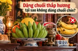Dâng chuối thắp hương tại sao không dùng chuối chín?