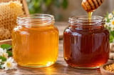 Mật ong từ vàng hổ phách chuyển sang nâu sậm: Có phải đã mất chất, còn dùng được không?