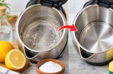 Mẹo làm sạch cặn bám đáy ấm siêu tốc: 5 cách đơn giản, không cần chà mạnh