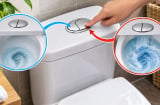 Bồn cầu có 2 nút xả dùng thế nào mới đúng? Nhiều người vẫn nhấn sai mỗi ngày