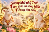 Sướng khổ nhờ Trời, 3 con giáp cứ sống hiền Tiền tự tìm đến