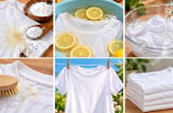 Áo trắng ố vàng lâu ngày vẫn có thể sạch sáng với 6 cách đơn giản, không cần thuốc tẩy