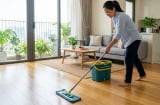 Cách lau nhà sạch bóng, cả tuần không bám bụi