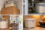 4 vị trí không nên đặt thùng gạo