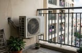 5 điều cần lưu ý cho những gia đình để cục nóng điều hòa ở ban công, lô gia