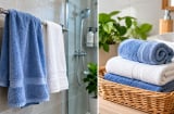 Khăn mặt, khăn tắm dùng xong có nên treo trong nhà tắm?