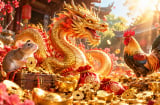 Từ ngày 5 đến 9/10, Phúc Lành tề tựu, 3 con giáp tắm trong biển tiền