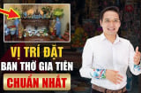Nên đặt bàn thờ ở tầng 1 hay tầng thượng thì tốt hơn?