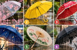 Chọn 1 chiếc ô bạn muốn cầm khi trời mưa
