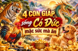 4 con giáp sống Có Đức mặc sức mà ăn