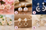 Chọn 1 chiếc khuyên tai: Bạn nữ tính thế nào trong mắt người khác?