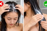 Tại sao không nên để dầu xả dính lên da đầu?