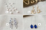 Chọn hình ảnh đôi bông tai bạn thích nhất sẽ nói tháng 11 bạn như thế nào?