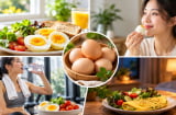 Thời điểm vàng ăn trứng giúp hỗ trợ giảm cân, ăn đúng lúc no lâu, hạn chế thèm ăn