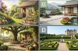 Hãy chọn 1 khu vườn mà bạn thích nhất