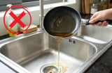 Cách xử lý dầu ăn đã qua sử dụng: Tuyệt đối không đổ vào bồn rửa