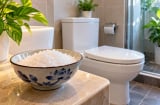 Vì sao nhiều người khuyên đặt bát muối trong nhà vệ sinh?