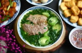 Cách nấu canh riêu cua mồng tơi ngon ngọt, mát lành