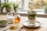 Không phải latte hay đá xay, matcha dừa hoa mộc mới là thức uống đáng thử mùa thu đông: Thơm béo, thanh dịu