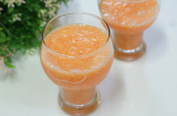 3 công thức đơn giản làm sinh tố cà rốt thơm ngon cho mùa hè