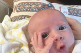 14 sắc thái của bé con 4 tháng có gương mặt biểu cảm nhất thế giới giúp bạn xả stress