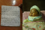 Bé gái 2 ngày tuổi bị bỏ rơi trước cổng chùa cùng bức thư gửi gắm của người thân