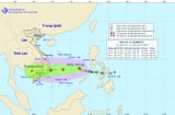 Bão số 12 có thể tăng cấp trước khi đổ bộ, gây mưa cực lớn