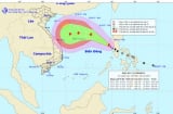 Bão số 13 (Haikui) tăng tốc vùn vụt, hướng đi rất phức tạp, có thể sẽ đổ bộ vào Bắc Bộ