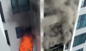 Cháy chung cư khiến cả trăm người hoảng loạn tháo chạy