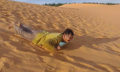 Cụ bà 71 tuổi ở Mũi Né cho thuê ván trượt cát nuôi đứa con bị bệnh tim
