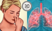 Muốn biết phổi khỏe mạnh hay không hãy thử ngay với 4 bài kiểm tra này