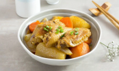Công thức nấu củ cải trắng hầm thịt gà mềm ngọt, bổ dưỡng cho cả gia đình