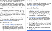 Thông báo của Facebook đến người dùng Việt: Sẽ ngừng cung cấp hàng loạt tính năng quan trọng