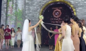 Hé lộ nàng hậu bắt được hoa cưới của Đỗ Mỹ Linh, phải chăng showbiz sắp có thêm một đám cưới khủng?