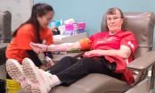 Người phụ nữ 80 tuổi hiến 203 đơn vị máu, lập kỷ lục thế giới