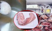 Lấy thịt trong tủ lạnh đông cứng tới đâu, thêm giọt này vào sẽ rã đông trong vài phút