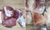 Thịt lợn mua về đừng bỏ ngay vào tủ lạnh, làm thêm 1 bước thịt tươi ngon, giữ nguyên dinh dưỡng